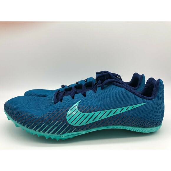 Nike Zoom Rival M9 Track Field Spikes Men Blue AH1020-300 Size US 13🛒 - Picture 2 of 12